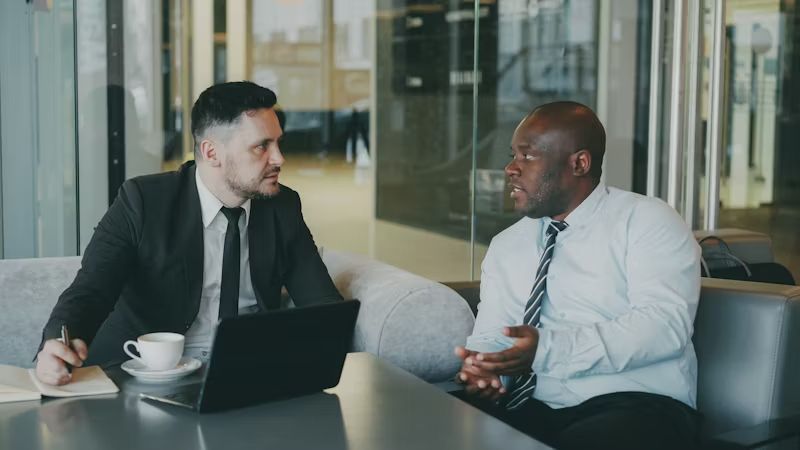 Business handshake